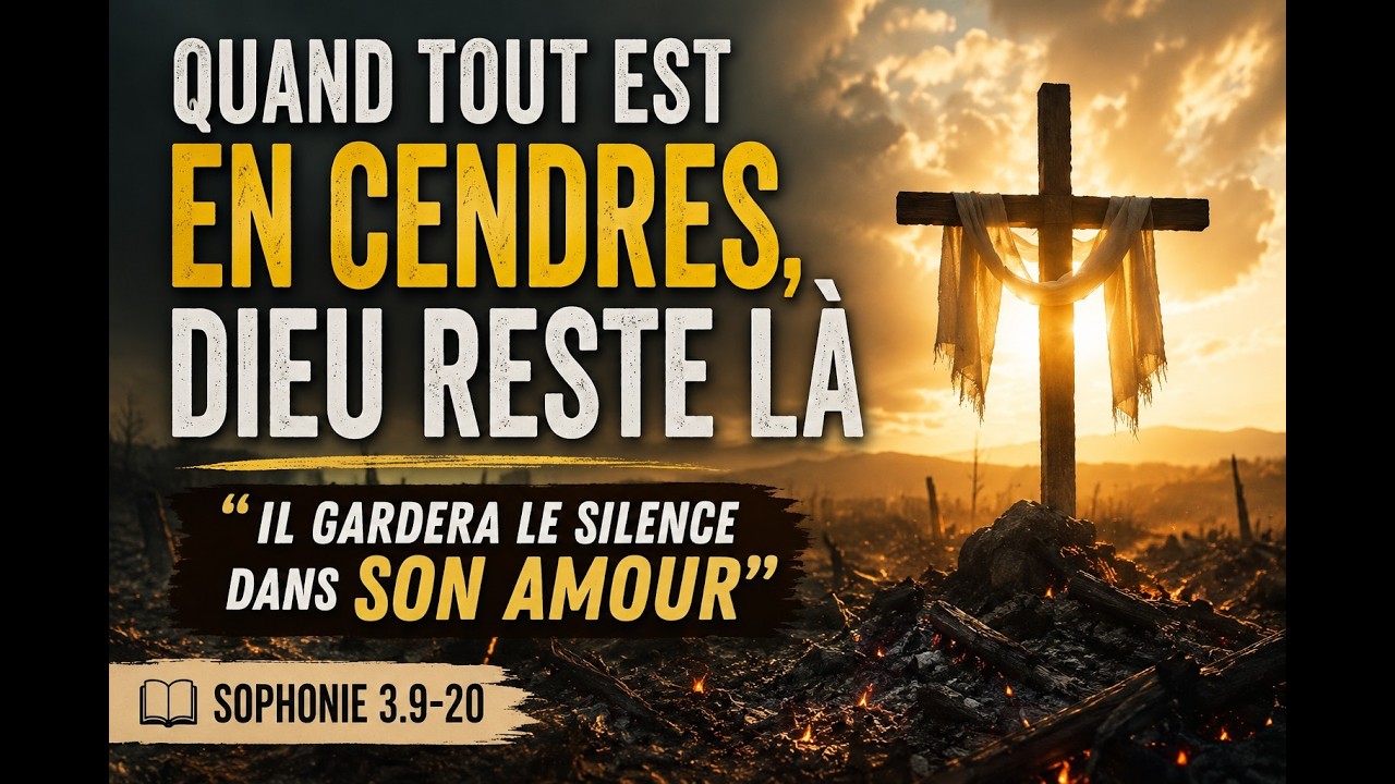 Quand tout est en cendres, Dieu reste Là.
