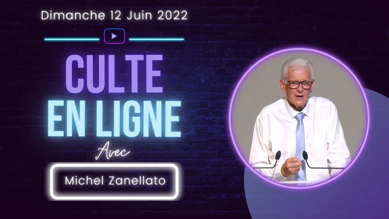 Culte en ligne avec le pasteur Michel Zanellato