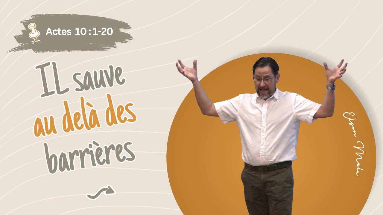 Il sauve au-delà des barrières