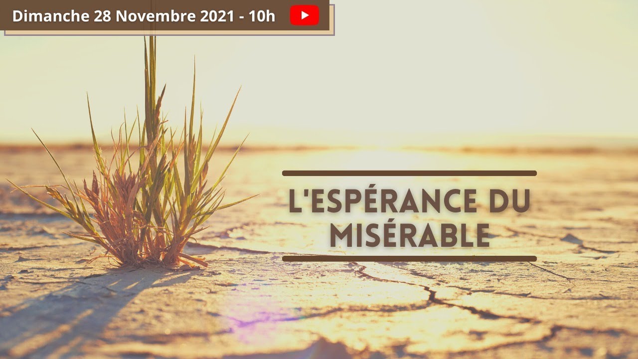 L'espérance du misérable