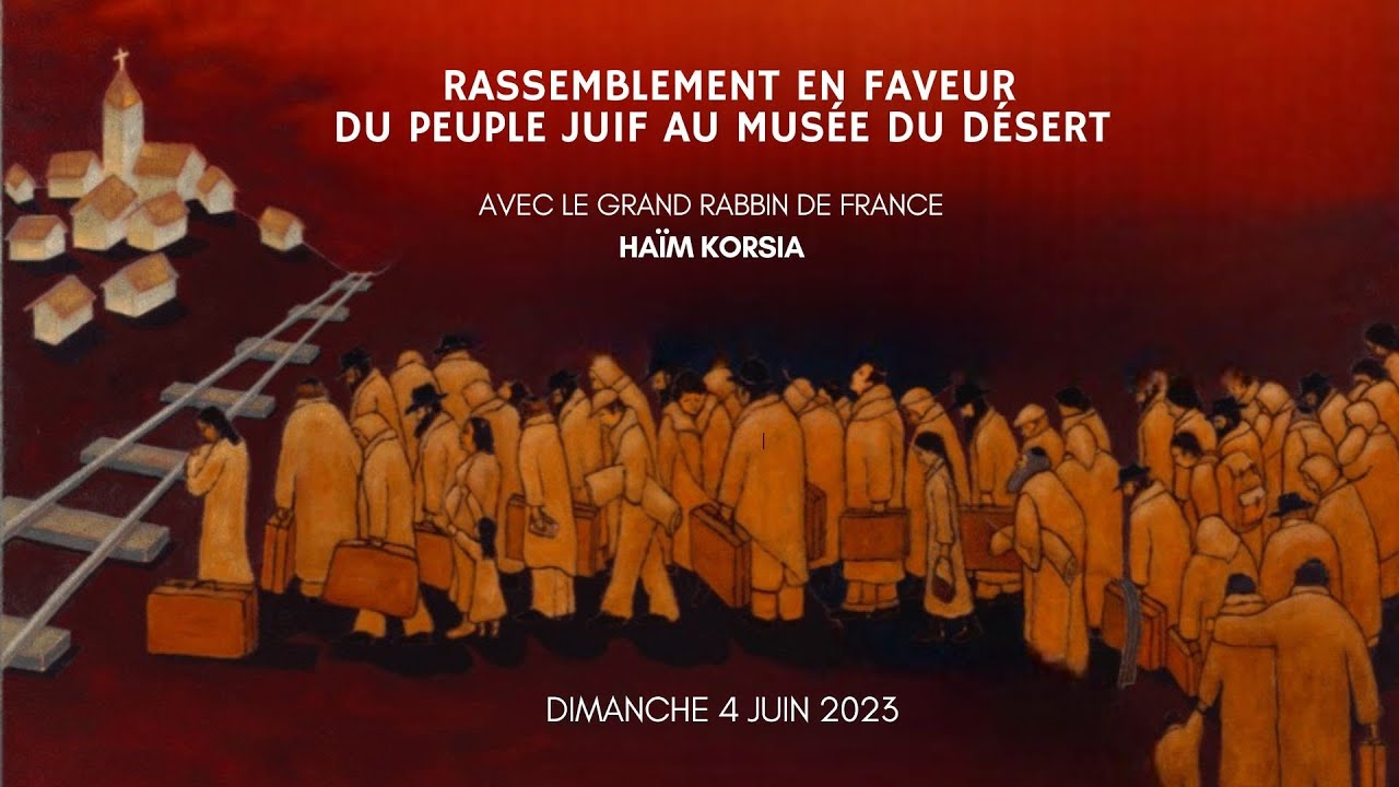 Rassemblement en faveur du Peuple Juif au Musée du Désert