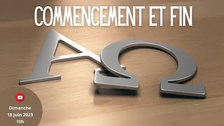 Commencement et fin