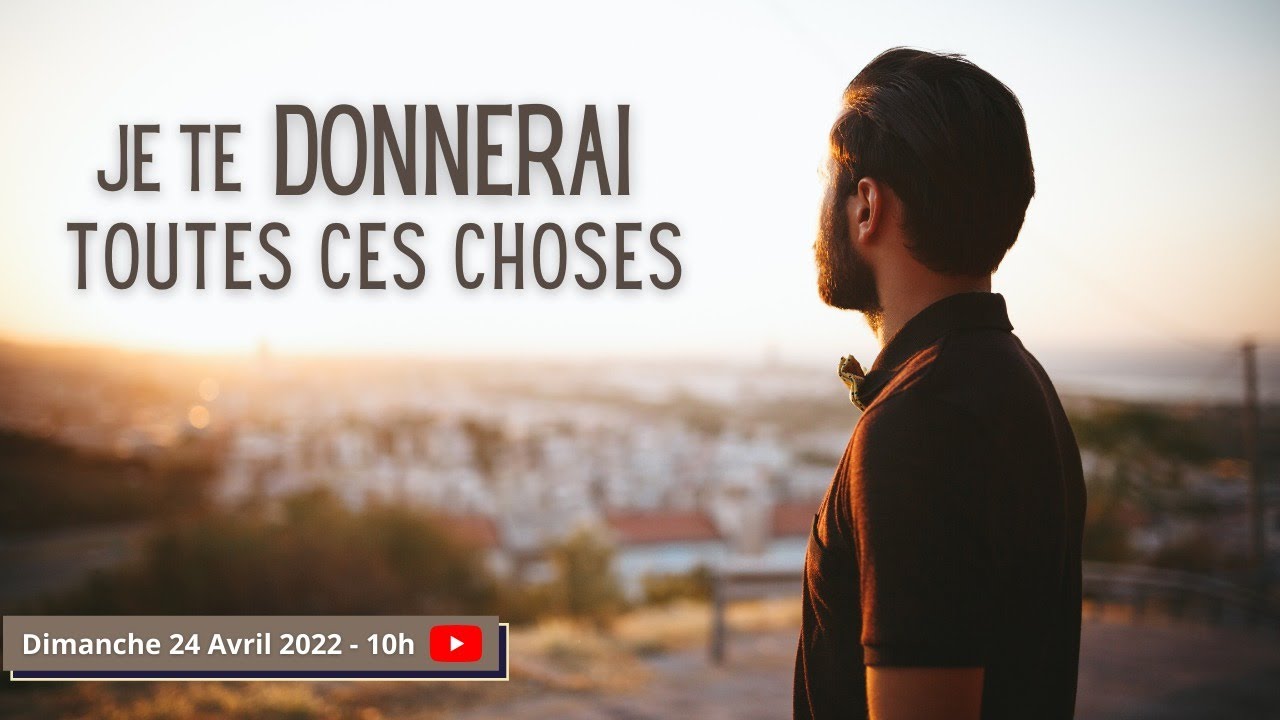 Je te donnerais toutes ces choses