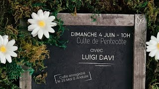 Culte de Pentecôte avec Luigi Davi
